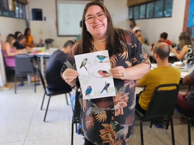 A professora Patrícia Rabelo defende o uso de estratégias interdisciplinares e metodologias ativas no ensino sobre o meio ambiente