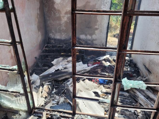 Bombeiros desconfiam de um possível incêndio criminoso 