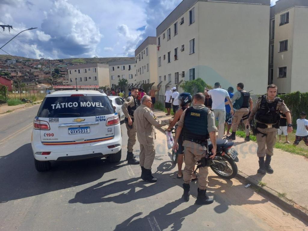 O crime aconteceu em um conjunto habitacional de Itabira 
