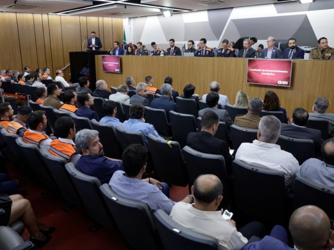 Objetivo é fortalecer a capacidade de resposta do Estado e dos municípios nos eventos climáticos