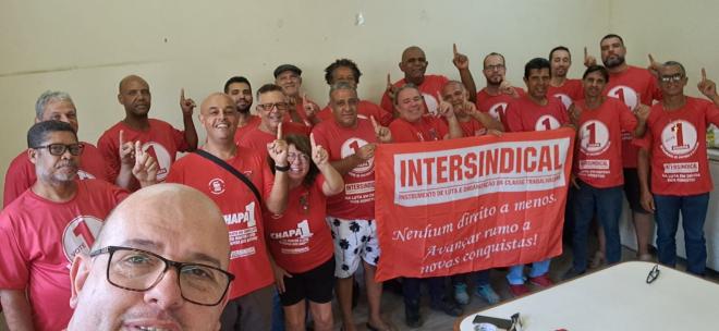 Integrantes da diretoria do Sindipa, eleita na última sexta-feira (4)