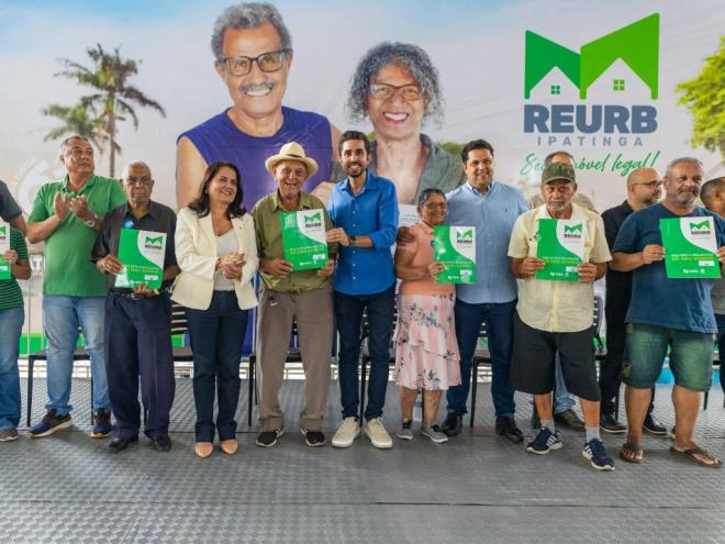 Moradores do bairro Bom Jardim conquistam segurança jurídica e dignidade por meio do programa ''Reurb Ipatinga ? Seu Imóvel Legal!''