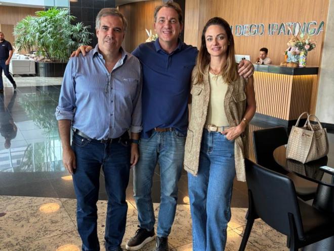 Edison Travassos, Igor Maciel e Lívia Soares confiam em novos tempos do Ipatinga, inicialmente honrando compromissos