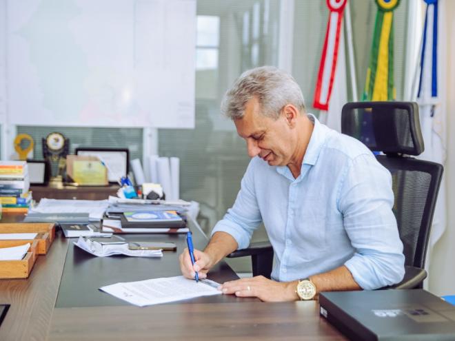 Prefeito Sadi Lucca relembrou tudo o que foi feito neste início de ano e projetou o futuro