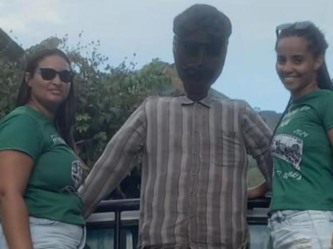 A queima simbólica do boneco ocorre todos os anos