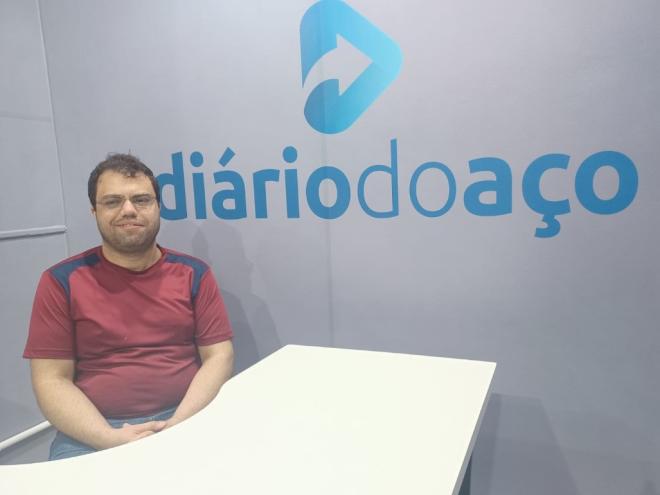 Geógrafo entende que o setor industrial do Vale do Aço tem passado por uma pequena recuperação