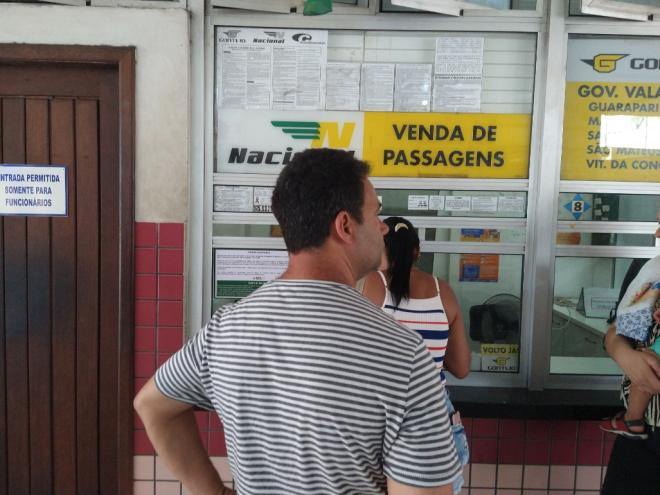 Gerente do terminal pontuou que os passageiros compraram passagens antecipadas desta vez  