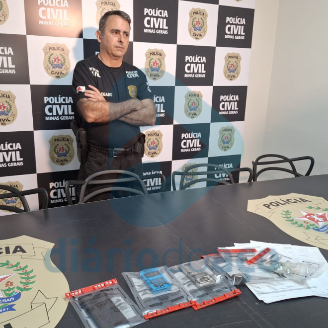 Delegado Marcelo Franco Marino comandou a operação