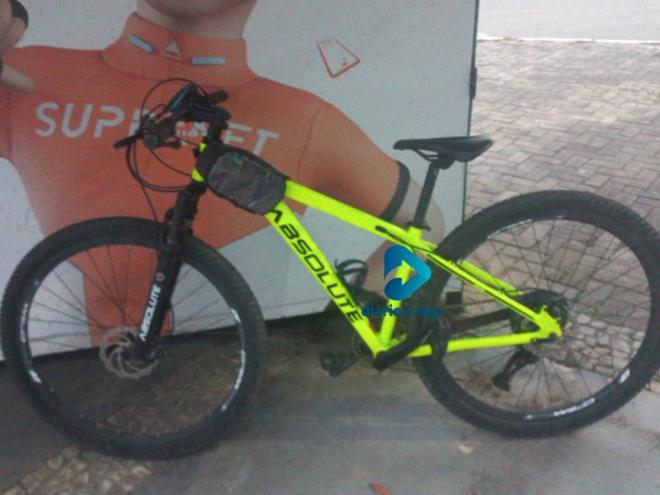 Bicicleta foi recuperada e devolvida à vítima