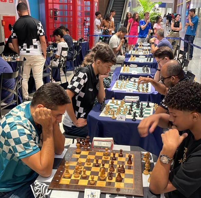 O Torneio de Xadrez 'Modo Geek Ativado', reuniu dezenas de enxadristas de diversas cidades do Leste de Minas Gerais