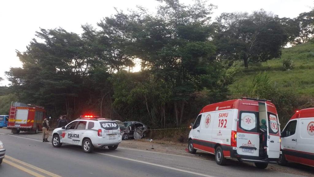Equipe da Polícia Penal, que passou pelo local logo depois do acidente prestou apoio 