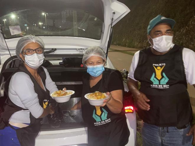É a primeira vez que a ação é feita para arrecadar fundos e movimentar o caixa do Projeto Mãos do Bem  