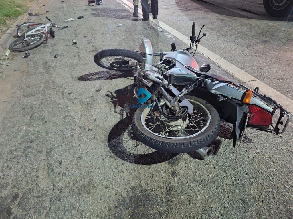 Os veículos se chocaram na BR-381