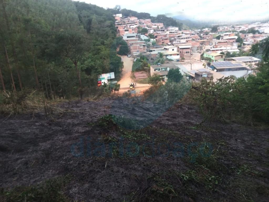 Área queimada é equivalente a cerca de 3 mil metros quadrados 