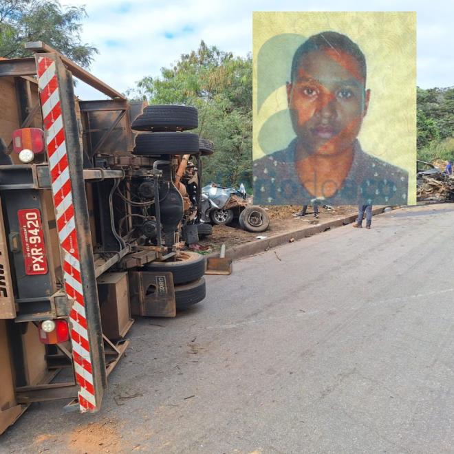 Gabriel Moreira Socorro não resistiu aos ferimentos e morreu no local do acidente