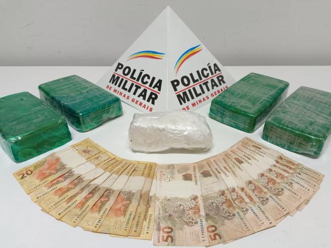 Traficante alegou que receberia uma quantia em dinheiro para levar a droga de Belo Horizonte para o Vale do Rio Doce 
