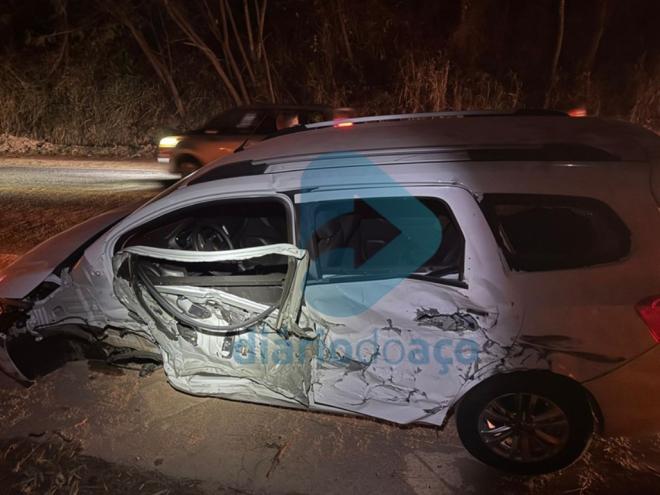 Carro da Associação de Produtores Rurais de São João do Oriente transportava quatro pessoas 
