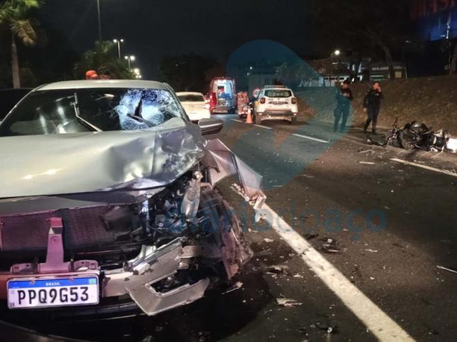 O dono do Honda Civic envolvido nesse acidente foi preso em Coronel Fabriciano e alegou que não dirigia o carro 