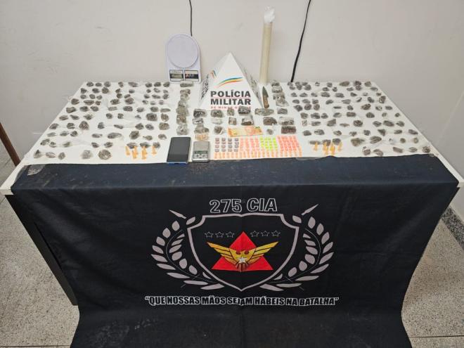 Resultado da operação da PMMG deflagrada no bairro  Aparecida do Norte