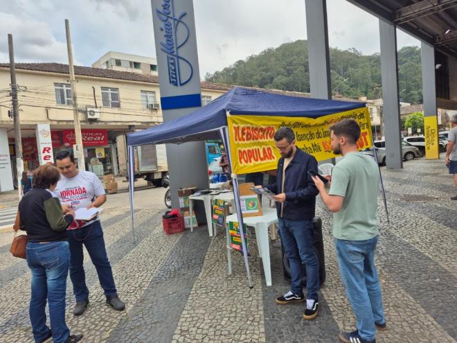 Consulta popular foi feita em Timóteo nessa semana e estará em Coronel Fabriciano no dia 19