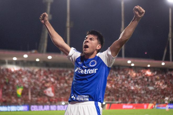 Villalba marcou o primeiro do time mineiro 