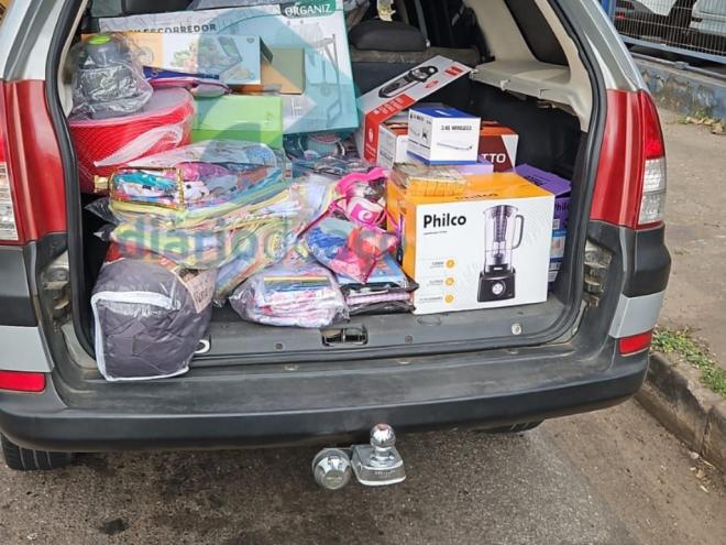 Todos os materiais foram apreendidos
