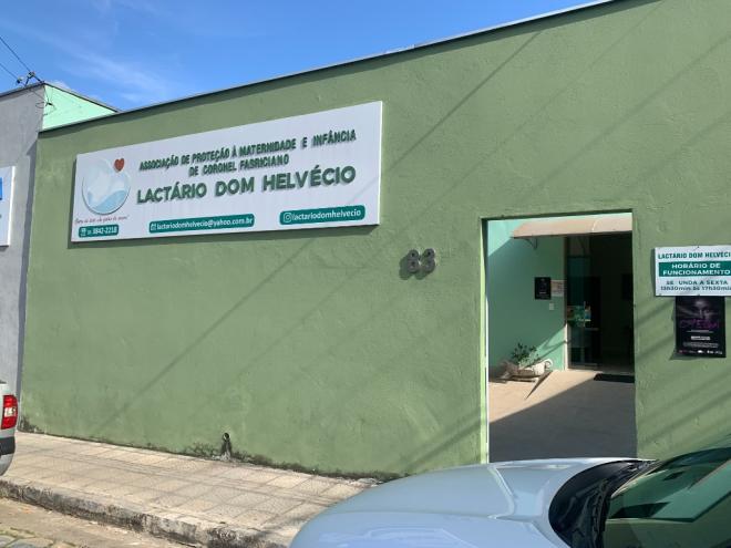 Entidade fica localizada na rua Manoel Joaquim Pires, no Centro de Coronel Fabriciano 