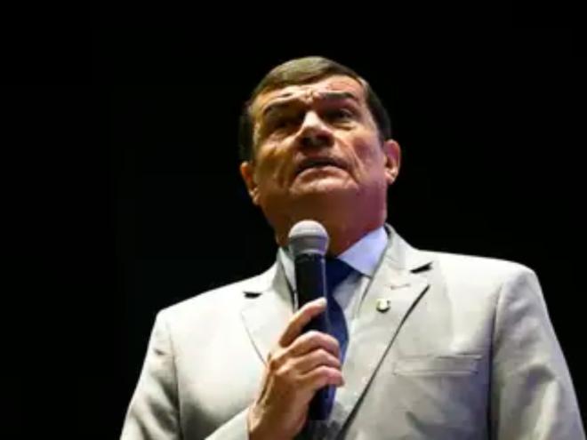 O ex-ministro da Defesa, Paulo Sérgio Nogueira, quando ainda ocupava o cargo, em 2022