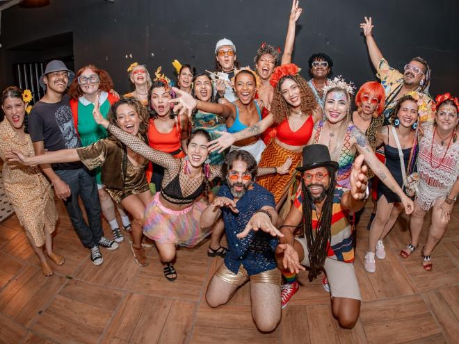 O Bloco Valentina mostra a batida do tambor mineiro