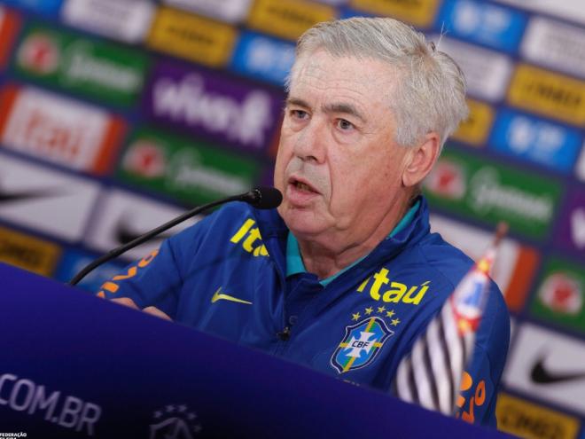 Ancelotti escolheu os 23 atletas que irão representar o Brasil nas partidas contra Chile e Bolívia