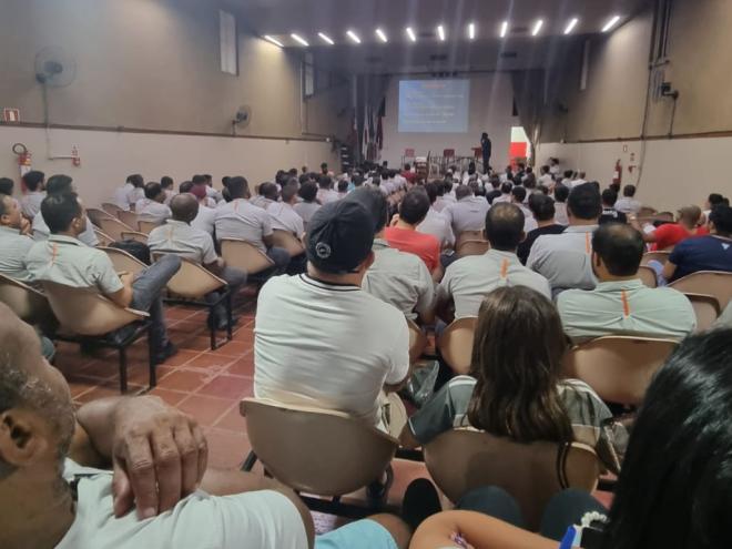 Movimentação dos trabalhadores e do sindicato visa a campanha salarial 2025-2026