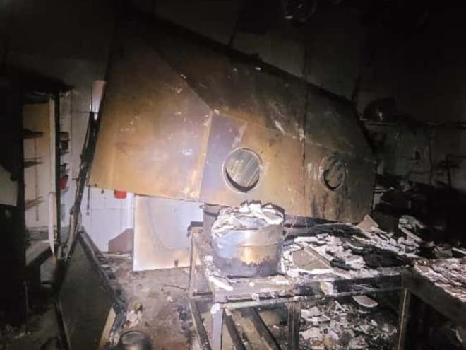 Fogo causou prejuízos