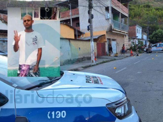 Natan Junior Ribeiro de Souza tinha 36 anos e morreu no local do atentado 