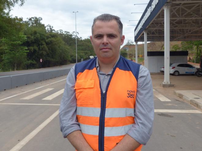 Diego Dutra, gerente de operações da Nova 381, concedeu entrevista exclusiva e deu detalhes sobre obras e cronograma na BR-381