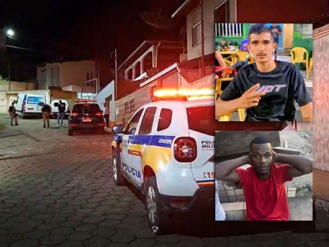 Guilherme (acima) era o alvo principal dos criminosos e morreu alvejado por tiros de pistola, já Samuel Cardoso, o Mussum, estava junto aos criminosos, entrou na linha de tiro e foi atingido na nuca