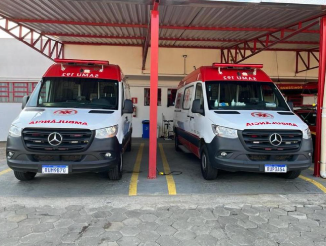 Equipe do SAMU prestou os primeiros socorros