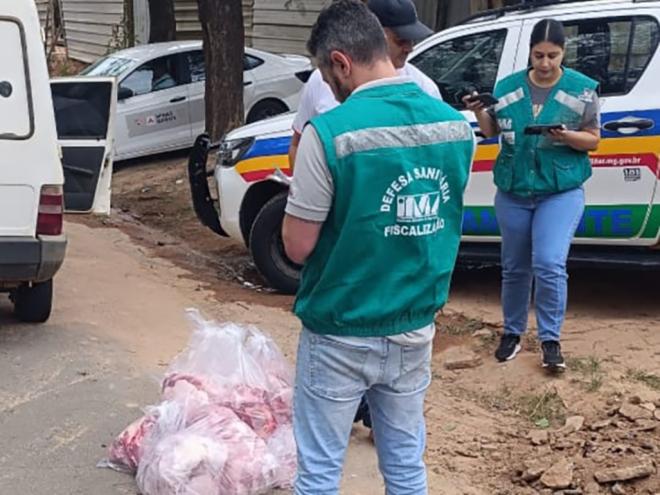 A operação foi realizada nesta quinta-feira na BR-458 