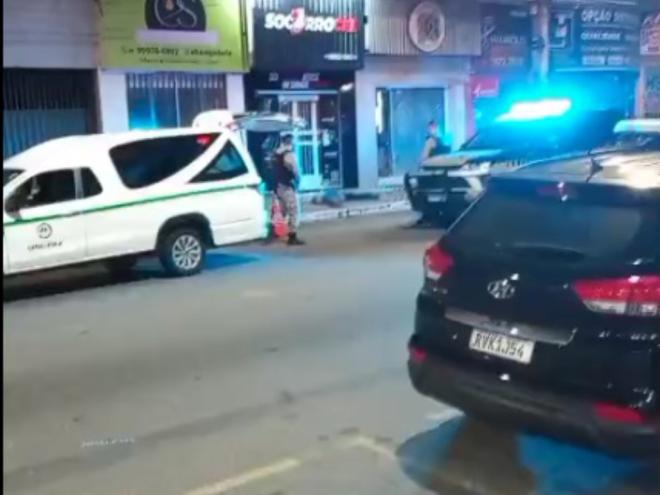 Homicidio ocorreu na madrugada deste sábado, na avenida  Brasil, Iguaçu em Ipatinga 