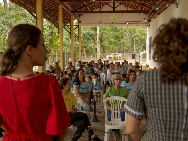 A intervenção cênica ''Retrato de Trem'' conduziu o público 