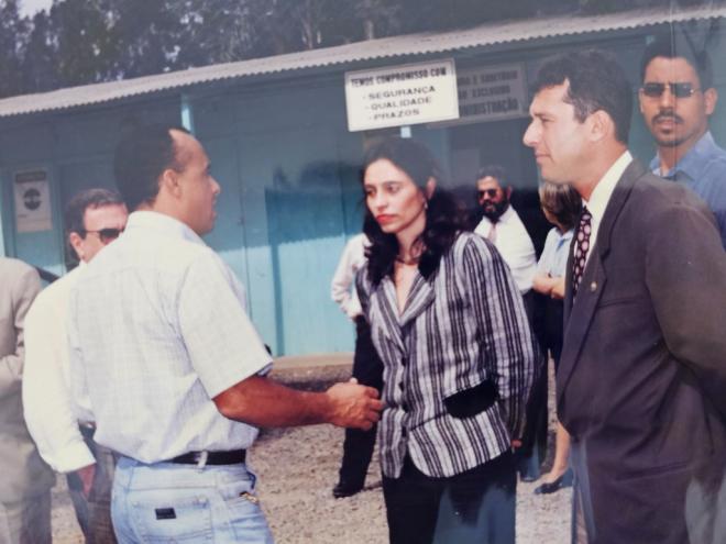 Maria Aparecida Grossi era a diretora do foro da Comarca de Ipatinga, quando da mobilização para construir a sede 