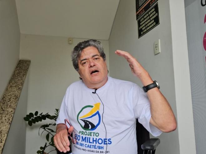 Informação foi repassada à reportagem do Diário do Aço durante visita do coordenador do Movimento Pró-Vidas, Clésio Gonçalves