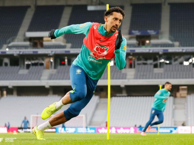 Marquinhos é um dos titulares absolutos da seleção brasileira
