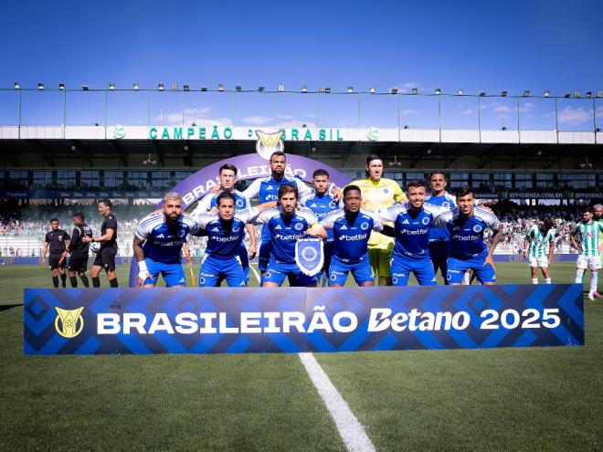 Time celeste entra em campo pelo Brasileiro neste domingo