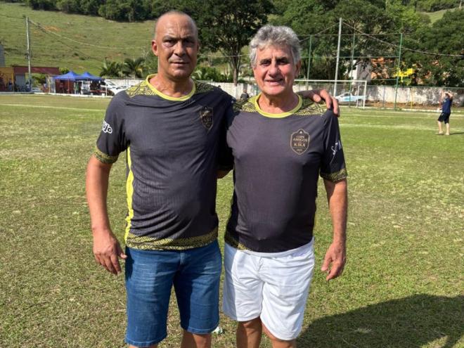 O ex-jogador, atualmente com 55 anos, parou de jogar em 2006