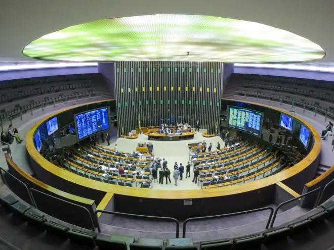 Plenário da Câmara dos Deputados durante sessão conjunta do Congresso Nacional Foto - Roque de Sá/Agência Senado