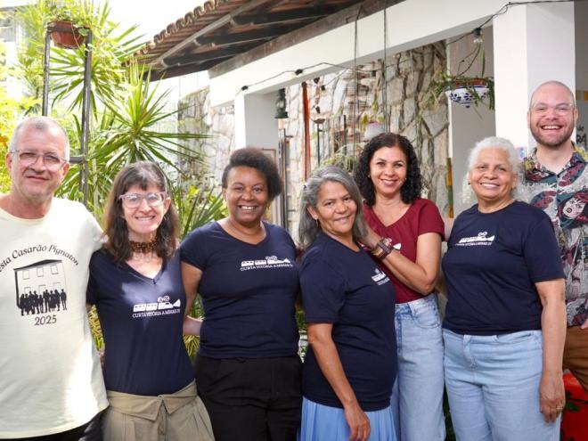 As autoras e os autores selecionados pelo concurso fizeram aulas de produção cinematográfica