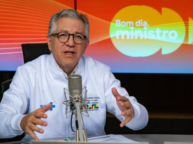 Padilha celebrou crescimento expressivo na cobertura vacinal e também a aprovação pela Anvisa da nova vacina contra a dengue, totalmente nacional. Foto: Diego Campos/Secom-PR