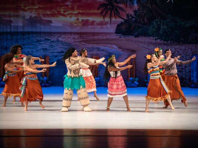 Montagem é inspirada da história clássica de ''Moana''