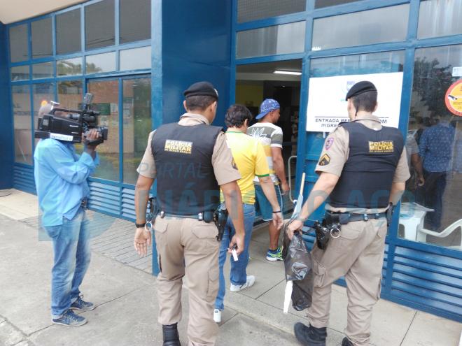 As pessoas flagradas cometendo crime eleitoral foram encaminhadas ao Estádio Ipatingão