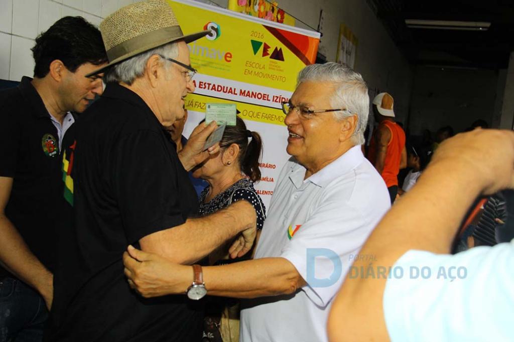 Quintão e seu vice, Jésus Nascimento